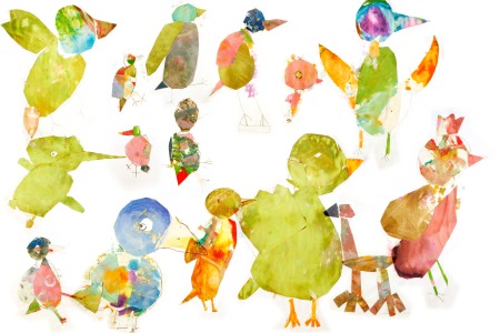 Fall Craft Ideas  Graders on Last Week The 1st Grade Students Collaged Some Super Colorful Birds